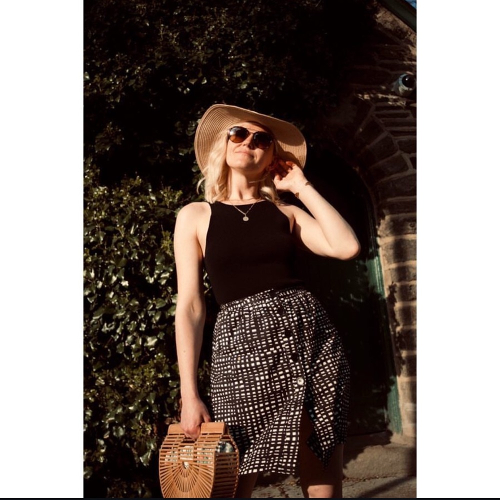 Theory Rimina Cotton Skirt